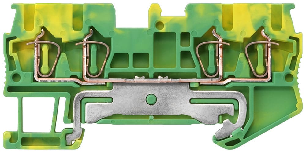 SIEMENS - SIE8WH20040CF07 Morsetto per conduttore di protezione con collegamento a molla, 4 punti di collegamento