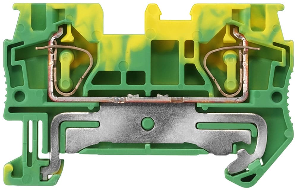 SIEMENS - SIE8WH20000CG07 MORSETTO PE A MOLLA 4MMQ, GIALLO-VERDE