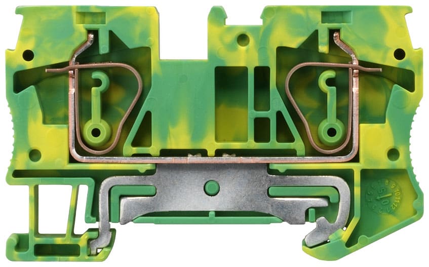 SIEMENS - SIE8WH20000CH07 MORSETTO PE A MOLLA 6MMQ, GIALLO-VERDE