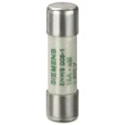 SIEMENS - SIE3NW80041 SENTRON, cartuccia fusibile cilindrica, 10 x 38 mm, 4 A, aM, Un AC: 500 V