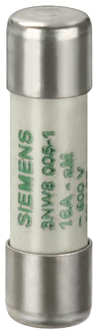 SIEMENS - SIE3NW80021 FUSIBILE CILINDRICO 10,3X38 2A AM