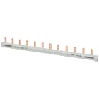 SIEMENS - SIE5ST3764 Sbarra di collegamento a punte 10mm², monofase, 56x 1 fase, 1016mm sezionabile