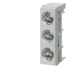 SIEMENS - SIE5SF6020 BASE DIAZ.SR60 3P DII 500V VITE 5/10MM