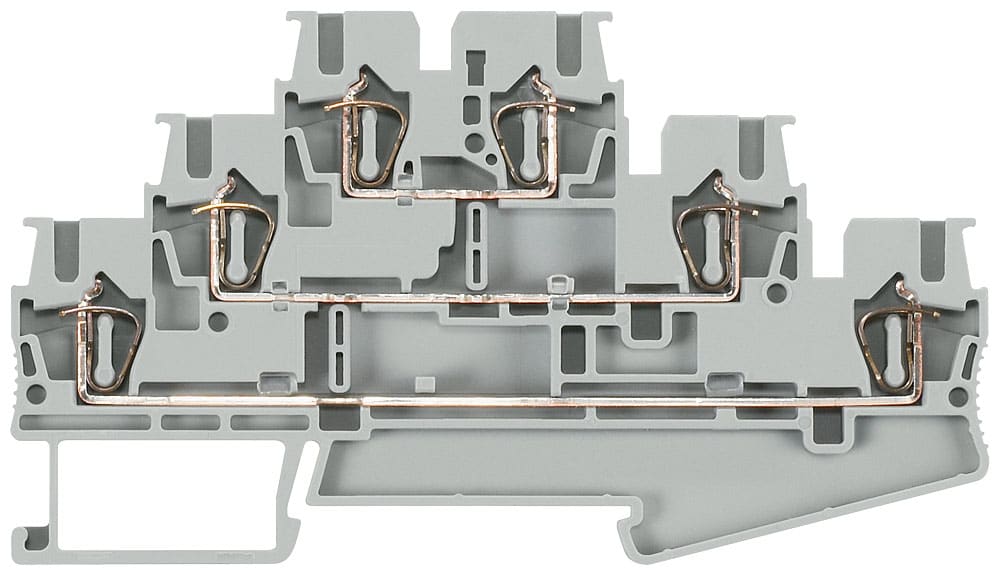 SIEMENS - SIE8WH20300AF00 MORSETTO A MOLLA A 3 LIV.2,5MMQ,GRIGIO