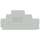 SIEMENS - SIE8WH90001GD00 Piastra terminale per morsetto a tre piani; grigio; larghezza 5,2 mm