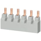 SIEMENS - SIE5ST37053HG Sbarra di collegamento a punte 18mm², bifase, 28x 2PH, 1016mm sezionabile