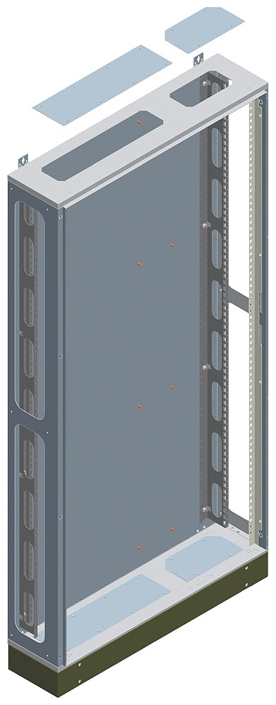 SIEMENS - SIE8GK23255KK43 ALPHA 630 UNIVERSAL, quadro da pavimento, IP55, classe di protezione 1 A=1600mm, La=900mm