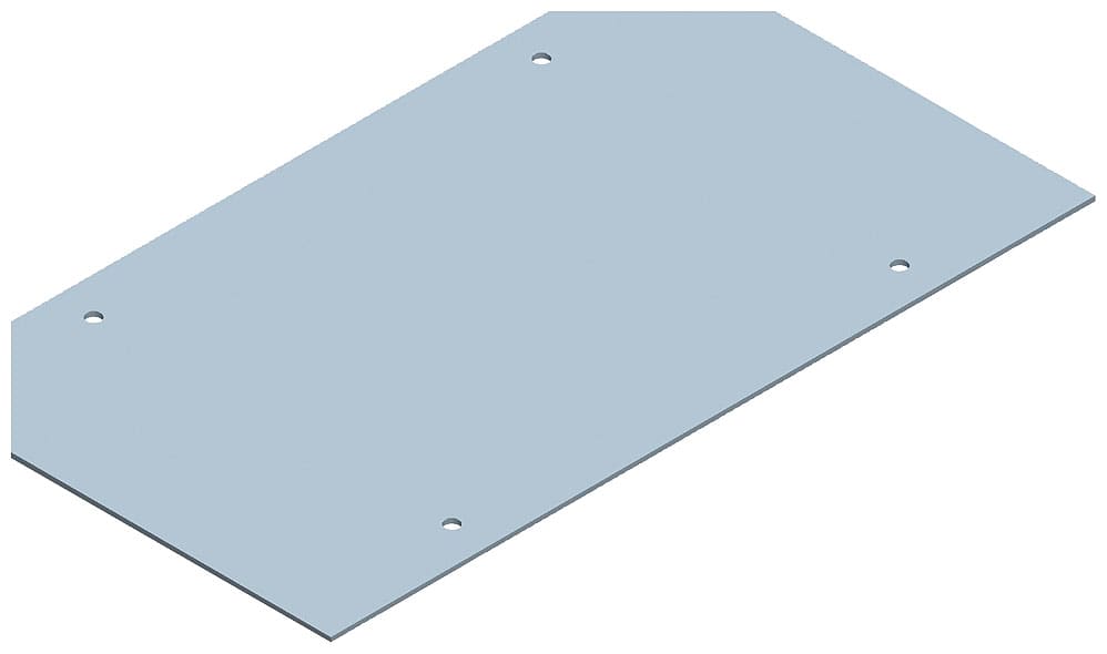 SIEMENS - SIE8GK91200KK20 FLANGIA Q. PAVIMENTO IP43 B600 (OPZIONAL