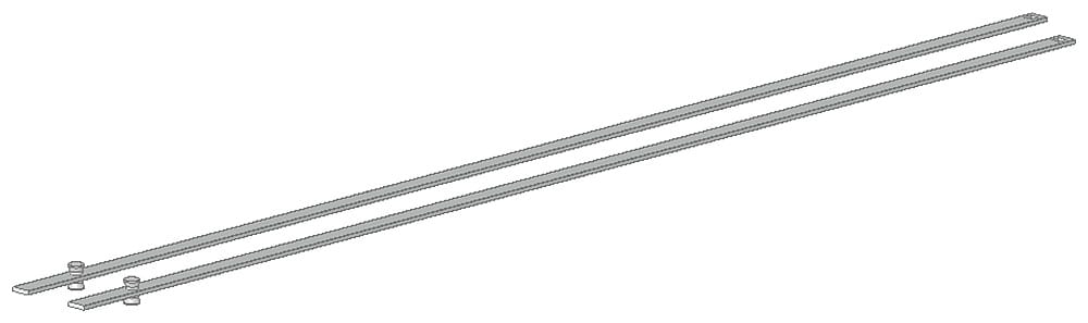 SIEMENS - SIE8PQ94000BA37 ASTE PER PORTA CON DOPPIA MAPPA