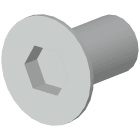 SIEMENS - SIE8PQ95001BA07 SIVACON S4, vite a testa svasata M6x12 autofilettante, DIN 7500, 1 confezione=100 pezzi