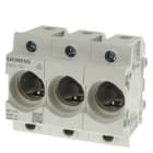 SIEMENS - SIE5SG5702 BASE NEOZED D02 3P 63A 400/250VC.A./C.C.