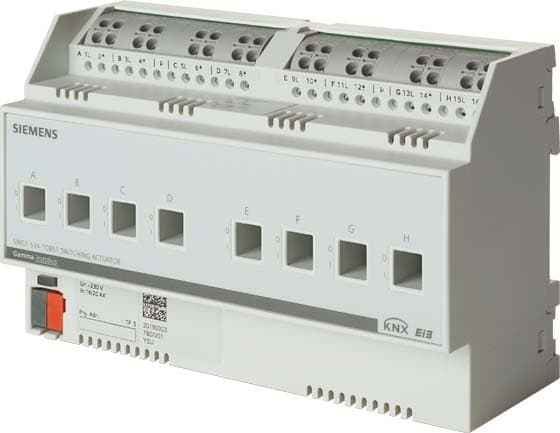 SIEMENS - BUILDING T - BCT5WG1534-1DB51 USCITA BINARIA N 534D51 8X230V 16/20AX