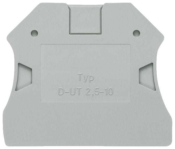 SIEMENS - SIE8WH90001PA00 PIASTRA TERMINALE GR.2,5-10 MM