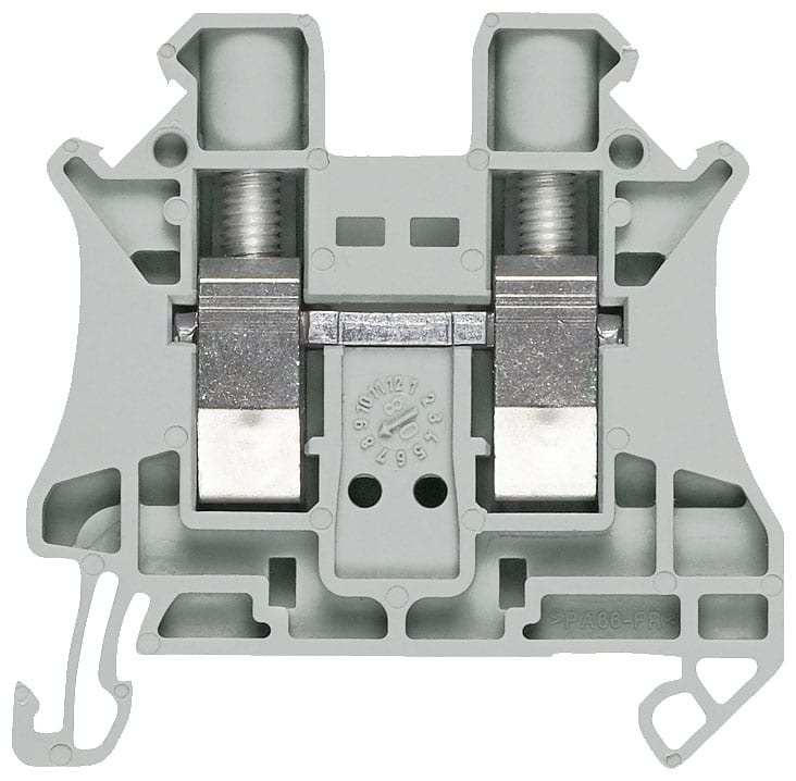 SIEMENS - SIE8WH10000AJ00 MORSETTO PASS. GR.10 MM GRIGIO