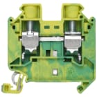 SIEMENS - SIE8WH10000CK07 Morsetto passante PE con collegamento a vite, larghezza morsetto 12,0 mm, colore verde-giallo