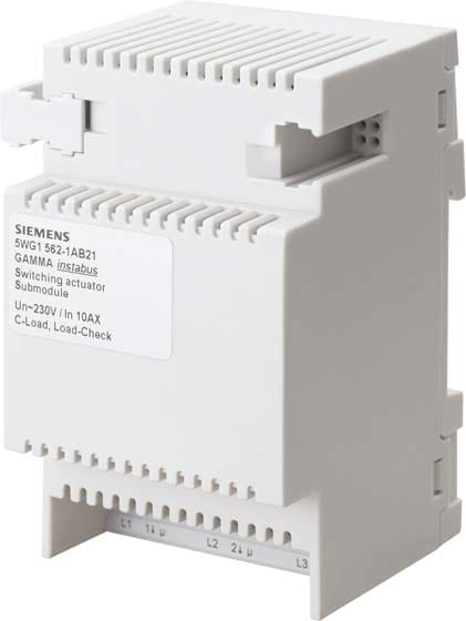 SIEMENS - BUILDING T - BCT5WG1562-1AB21 USCITA BINARIA MOD.ESPANS. N 562/21 10A