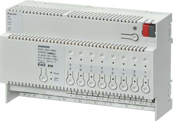 SIEMENS - BUILDING T - BCT5WG1502-1AB02 ATTUATORE COMBINATO N 502/02 8XIN12..230