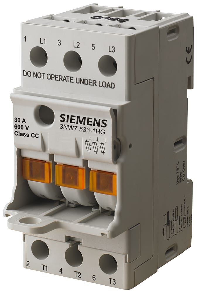 SIEMENS - SIE3NW70331 BASE SEZ.COMPATTE 10X38 690V 32A 3P 45MM