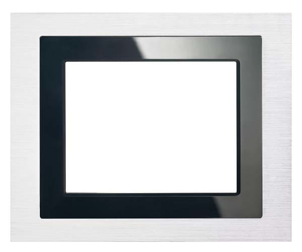 SIEMENS - BUILDING T - BCT5WG1588-8AB13 CORNICE PER TOUCH PANEL UP 588/3 ACCIAIO