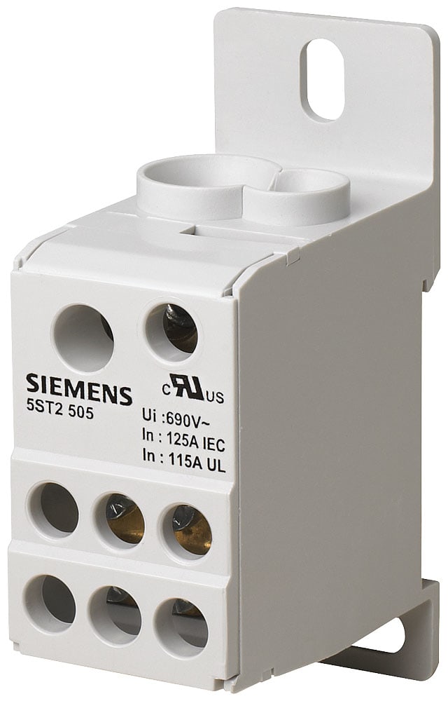 SIEMENS - SIE5ST2505 BLOCCO DISTRIB. MOD. 1POLO 125A