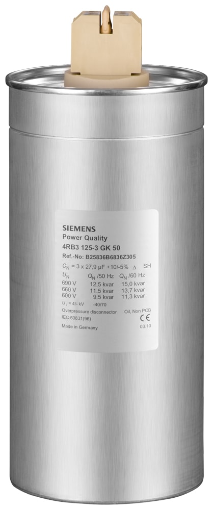 SIEMENS - SIE4RB20331EA50 condensatore di potenza PHICAP MKP 400V 3,3kVAr