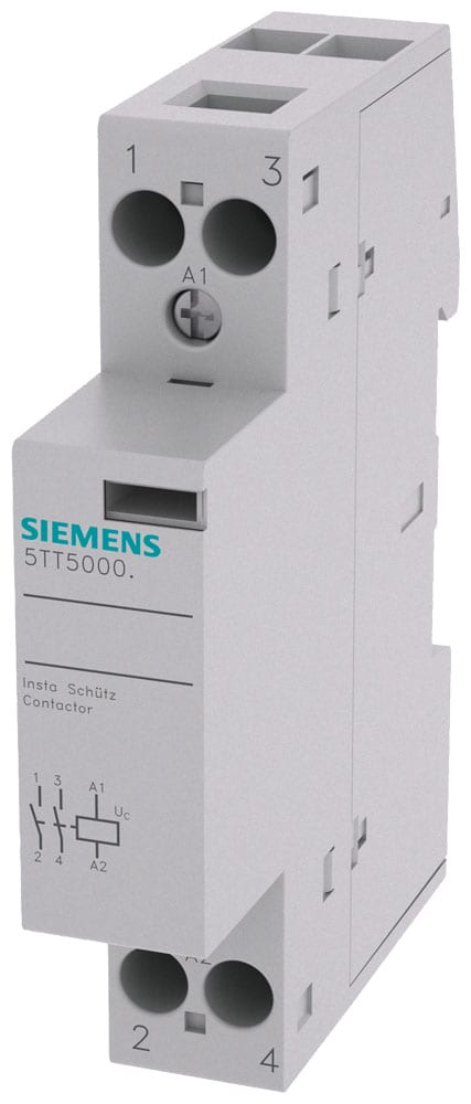 SIEMENS - SIE5TT50000 CONTATTORE 20A 230VCA/CC 2NA 1UM ACC.