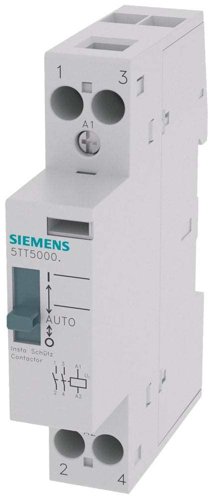 SIEMENS - SIE5TT50008 CONTATTORE C.M.20A 24VCA/CC 2NA 1UM ACC.
