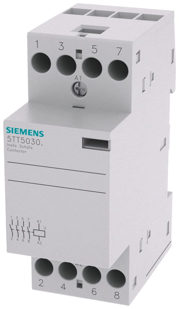SIEMENS - SIE5TT50301 CONTATTORE 24A 115VCA/CC 4NA 2UM ACC.