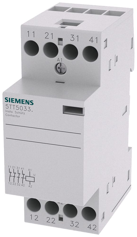 SIEMENS - SIE5TT58332 CONTATTORE 25A 24VCA 4NC 2UM ACC.