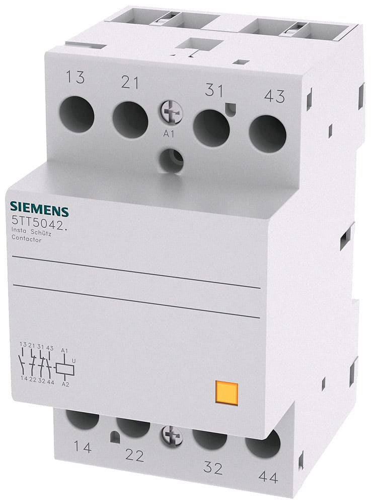 SIEMENS - SIE5TT50422 CONTATTORE 40A 24VCA/CC 2NA+2NC 3UM ACC.