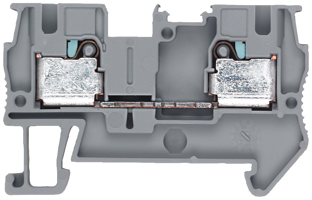 SIEMENS - SIE8WH60000AG00 MORSETTO DG-KL. 4MMQ,6,2MM, GRIGIO