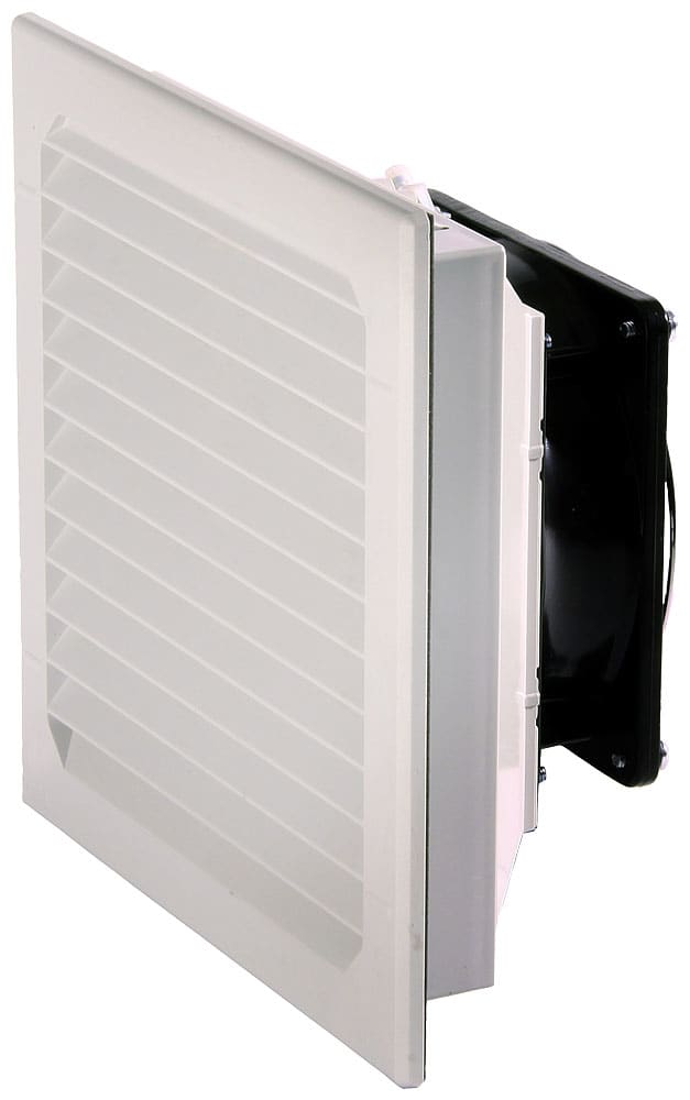 SIEMENS - SIE8MR65235LV30 Ventilatore con filtro, sfinestratura: La: 177 mm, A: 177 mm, RAL 7035, IP55