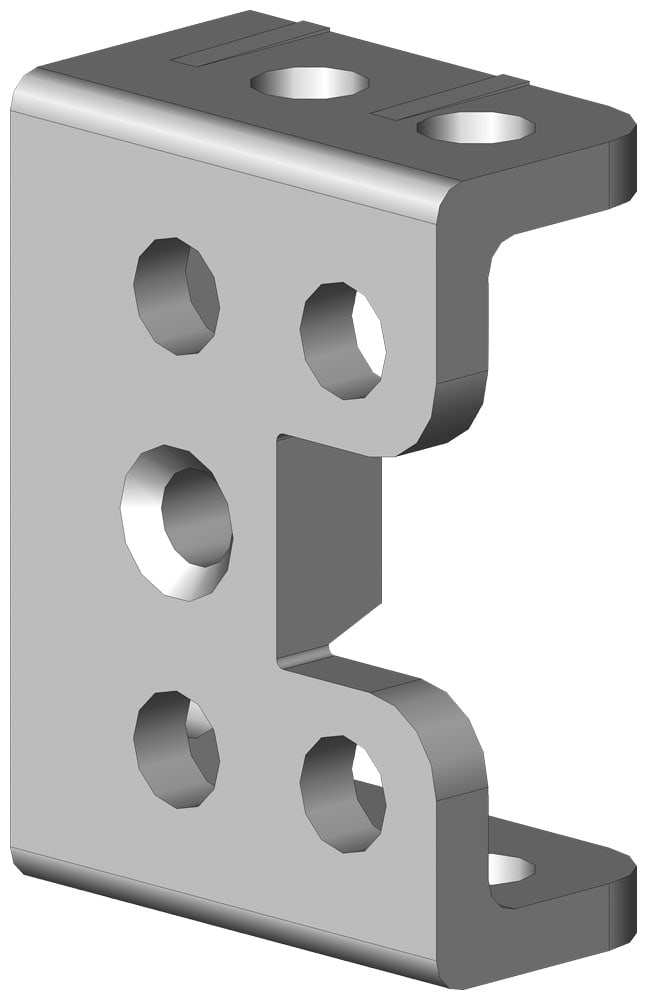 SIEMENS - SIE8MF10002CP SIVACON, angolare di fissaggio