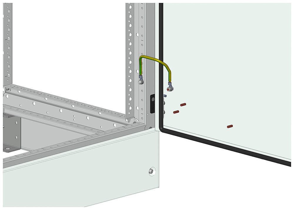 SIEMENS - SIE8MF10102HD3 SIVACON, cavo di messa a terra, per porta 6 mm²
