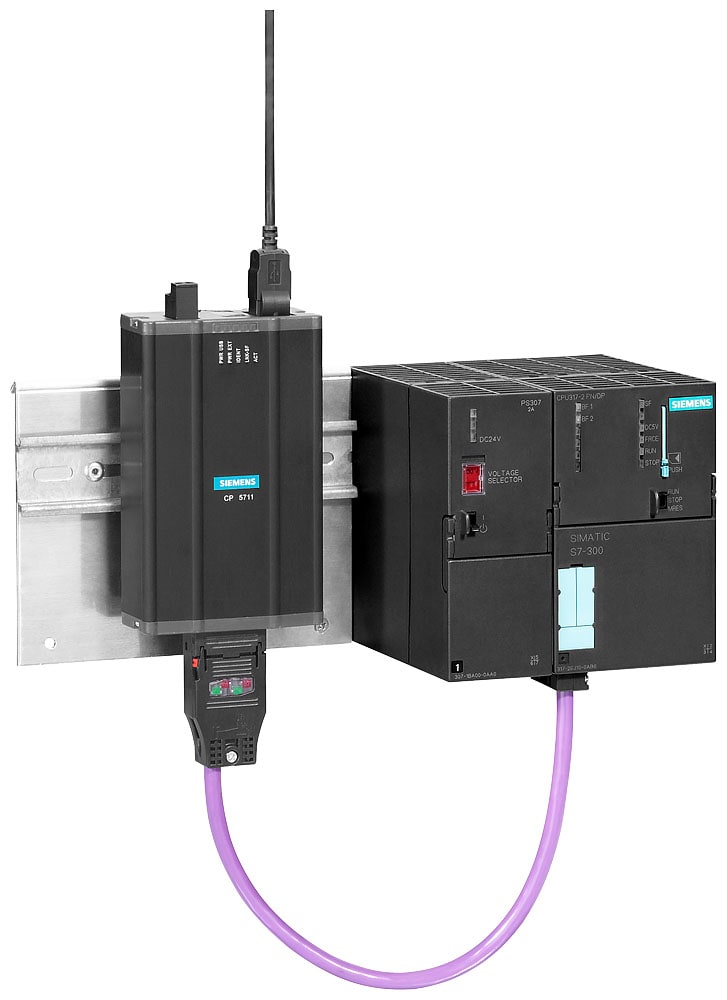 SIEMENS - SIE6GK15711AA000AH0 DIN RAIL MOUNTING FOR CP5711