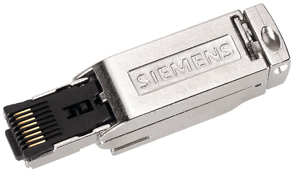 SIEMENS - SIE6GK19011BB112AA0 IE FC RJ45 Plug 180 4x2, connettore RJ45 con tecnica di collegamento FC, 1 pz
