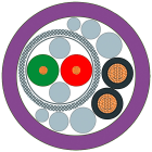 SIEMENS - SIE6XV18602S PB Hybrid Robust Cable, 2xCu 0,64mm², 2xCu 1,5mm², res. perle sald., a metraggio