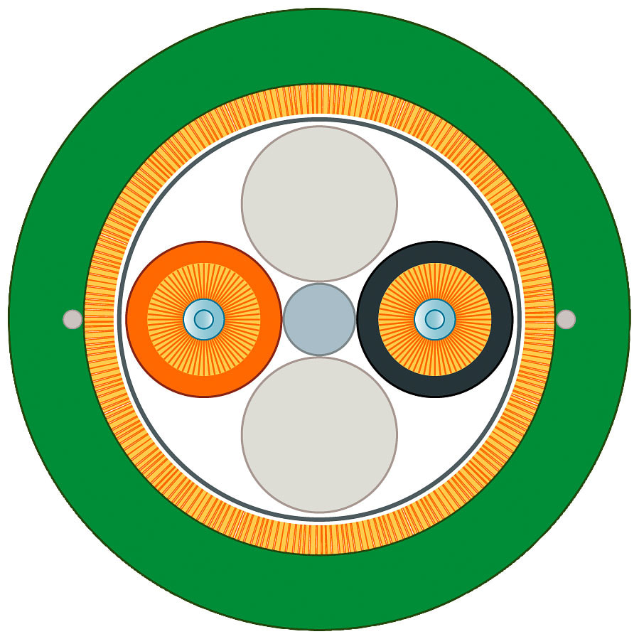 SIEMENS - SIE6XV18612D PCF TRAILING CABLE GP 200/230 SOLD BY M