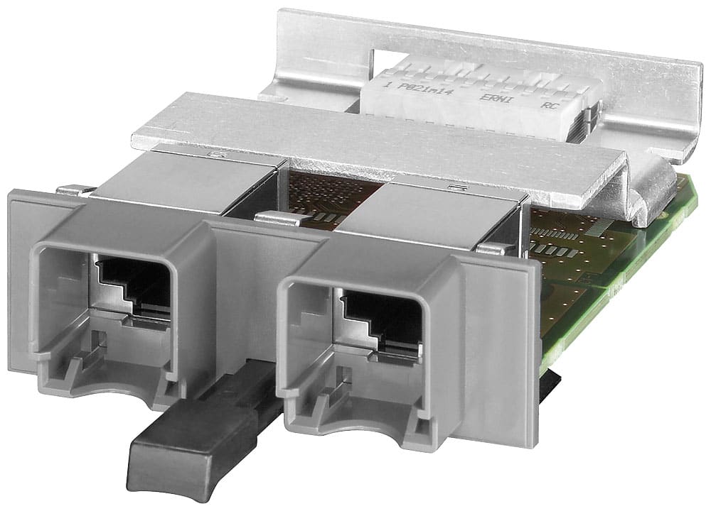 SIEMENS - SIE6GK59922GA008FA0 MEDIA MODULE MM992-2CUC(RJ45)CONF COAT.