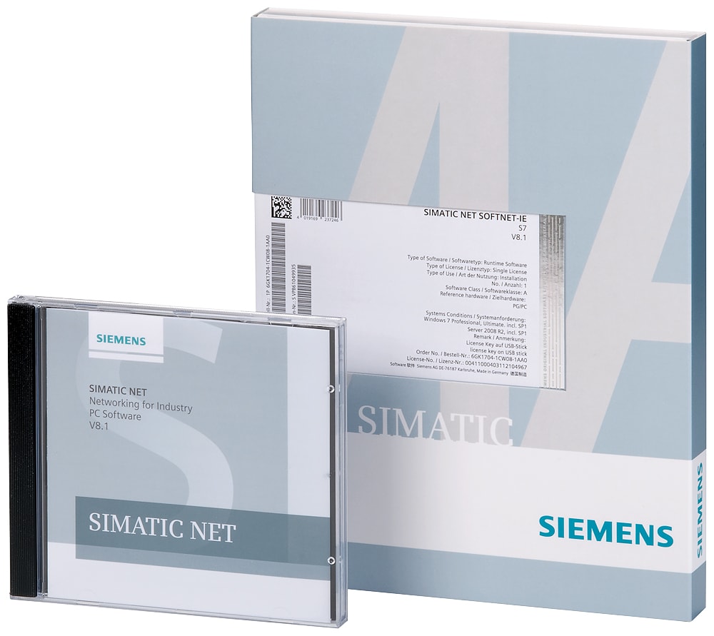 SIEMENS - SIE6GK17041CW160AK0 SOFTNET-IE S7 V16 DL