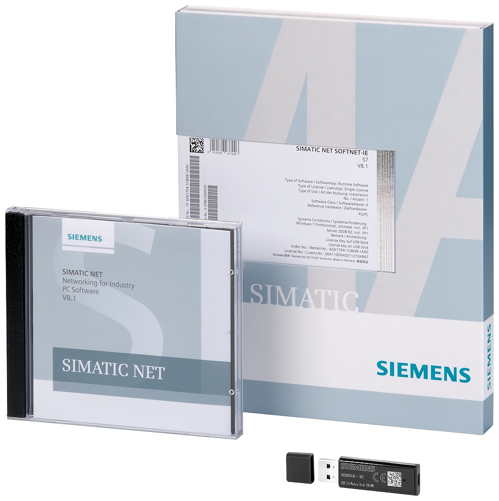 SIEMENS - SIE6GK17041CW170AK1 POWERPACK SOFTNET-IE S7 V17 DL