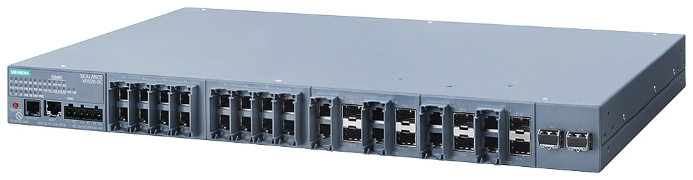 SIEMENS - SIE6GK55268GS004AR2 SCALANCE XR526-8C, 24RJ45,8SFP,2SFP+,2AC