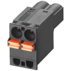 SIEMENS - SIE6GK59800BB100AA5 Blocco morsetti a molla per SCALANCE X/W/S/M, a 2 poli per alim. tensione, DC24V