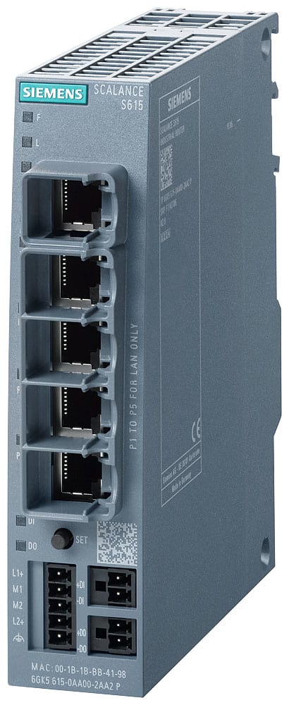 SIEMENS - SIE6GK56150AA002AA2 SCALANCE S615 LAN-ROUTER