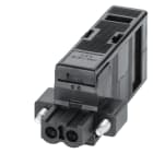 SIEMENS - SIE6GK59801BC000AA5 Blocco morsetti a 2 pin per SCALANCE Power Supply AC 230 V incl. custodia