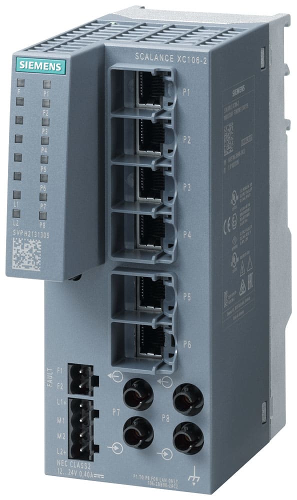 SIEMENS - SIE6GK51062BB002AC2 SIMATIC NET SCALANCE XC106-2