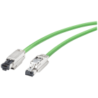 SIEMENS - SIE6XV18785BN25 Cavo IE, IE FC; 2 x RJ45; 4x2;25 m; Cat6A, Classe EA; PVC; robusto