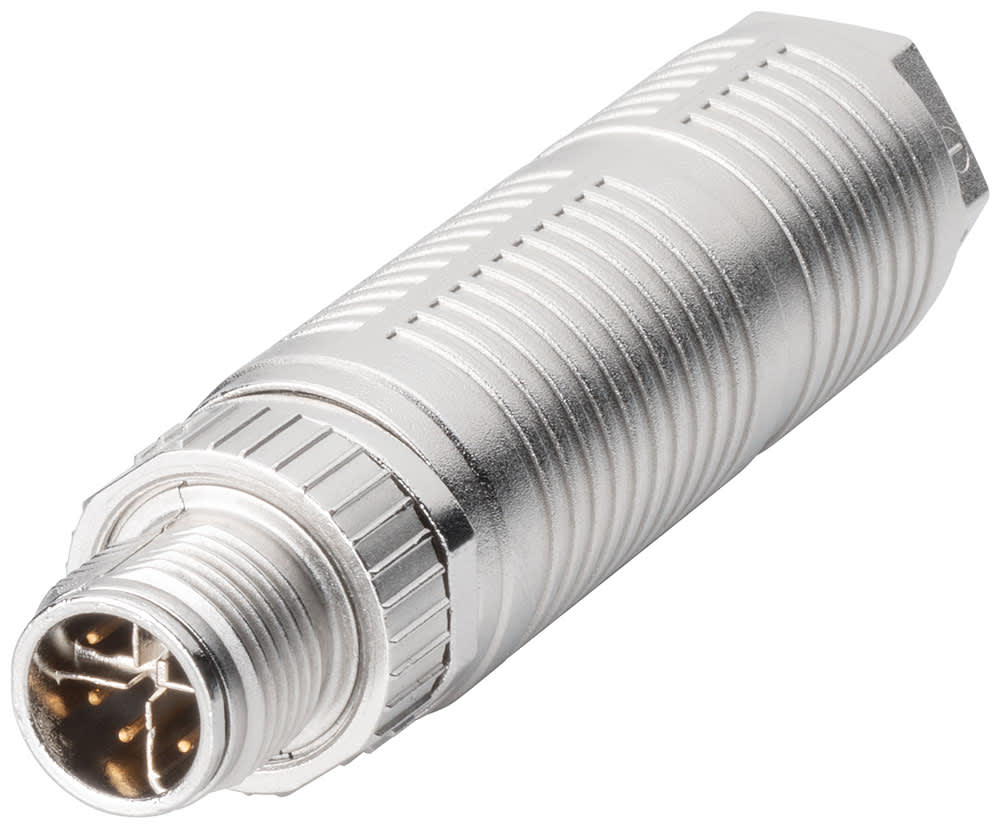 SIEMENS - SIE6GK19010DB506AA0 Industrial Ethernet FastConnect M12 Cable Connector PRO 4x2, 1 pezzo