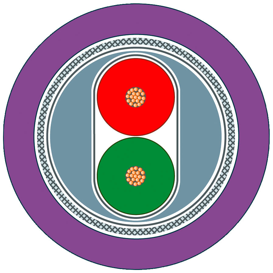 SIEMENS - SIE6XV18312K PB FC FLEXIBLE CABLE GP SOLD BY THE M