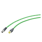 SIEMENS - SIE6XV18785TE50 IE TP CORD M12-180/RJ45-180 (4X2, 0,5 M)